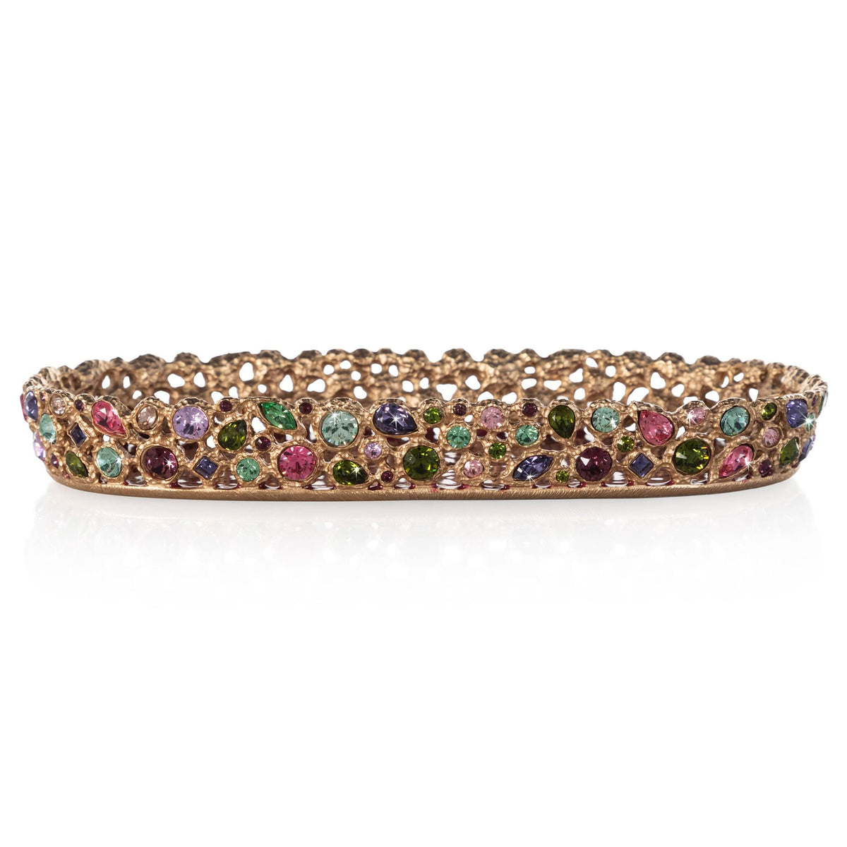 Jay Strongwater Julius Bejeweled Tray - Bouquet, alternate view