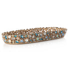 Jay Strongwater Julius Bejeweled Tray - Oceana, alternate view