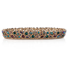 Jay Strongwater Julius Bejeweled Tray - Peacock, alternate view