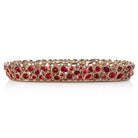 Jay Strongwater Julius Bejeweled Tray - Ruby, alternate view