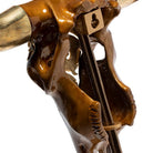 Jay Strongwater Keeffe Cow Skull Objet with Stand Figurine, alternate view