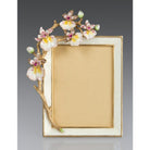 Jay Strongwater Kelsey Orchid 3" X 4" Frame - Flora, alternate view
