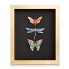 Jay Strongwater Kirby Butterfly Dragonfly Moth Wall Art Wall Sculpture