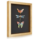 Jay Strongwater Kirby Butterfly Dragonfly Moth Wall Art Wall Sculpture, alternate view