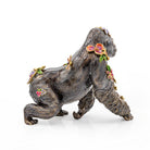 Jay Strongwater Kong Gorilla with Butterflies and Flowers Figurine, alternate view