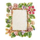Jay Strongwater Lars Dutch Floral 5" X 7" Frame - Flora