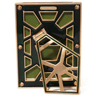 Jay Strongwater Lavinia 4” X 6” Frame – Deep Emerald, alternate view