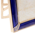 Jay Strongwater Lavinia 4” X 6” Frame – Delft Garden, alternate view