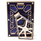 Jay Strongwater Lavinia 4” X 6” Frame – Delft Garden, alternate view