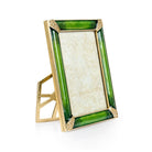 Jay Strongwater Lavinia 4” X 6” Frame - Emerald, alternate view