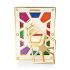 Jay Strongwater Lavinia 4” X 6” Frame - Rainbow, alternate view