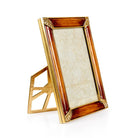 Jay Strongwater Lavinia 4” X 6” Frame - Topaz, alternate view