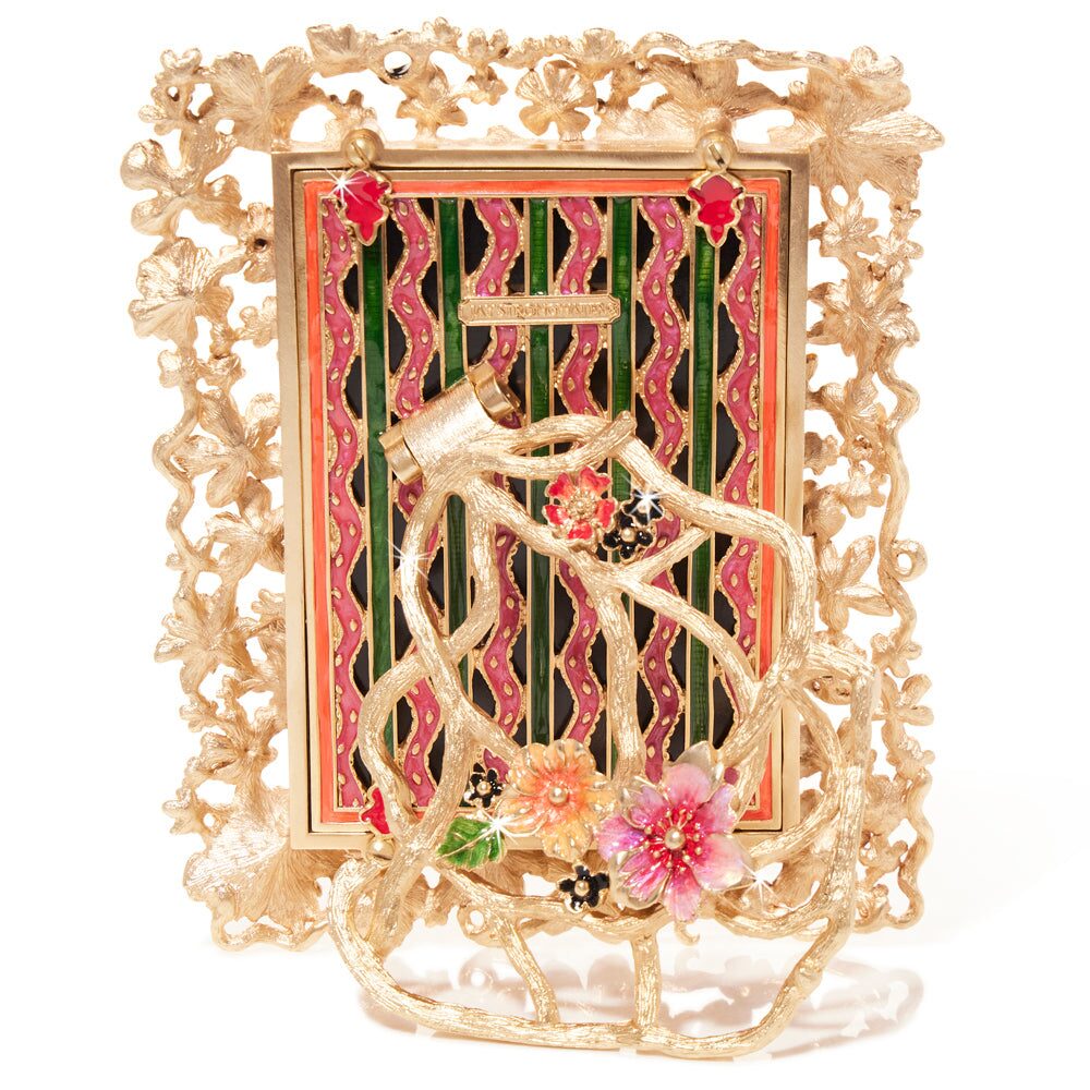 Jay Strongwater Leartes 4 X 6 Frame - Night Bloom, alternate view