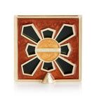 Jay Strongwater Leland Pavé Corner 2" Frame - Amber Leopard, alternate view