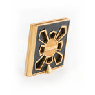 Jay Strongwater Leland Pavé Corner 2" Frame - Black, alternate view