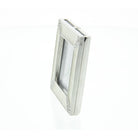 Jay Strongwater Leland Pavé Corner 2" Frame - Crystal Pearl, alternate view