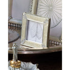 Jay Strongwater Leland Pavé Corner 2" Frame - Crystal Pearl, alternate view