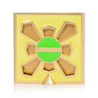 Jay Strongwater Leland Pavé Corner 2" Frame - Electric Green, alternate view
