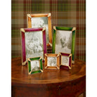 Jay Strongwater Leland Pavé Corner 2" Frame - Emerald, alternate view