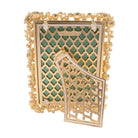 Jay Strongwater Leslie Bejeweled 5" X 7" Frame - Baby Pink, alternate view