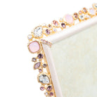 Jay Strongwater Leslie Bejeweled 5" X 7" Frame - Baby Pink, alternate view