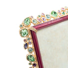 Jay Strongwater Leslie Bejeweled 5" X 7" Frame - Bouquet, alternate view
