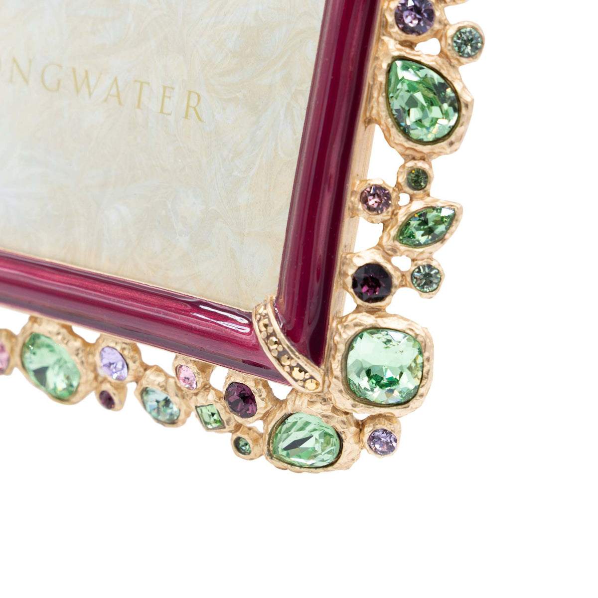 Jay Strongwater Leslie Bejeweled 5" X 7" Frame - Bouquet, alternate view