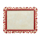 Jay Strongwater Leslie Bejeweled 5" X 7" Frame - Ruby, alternate view