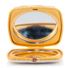 Jay Strongwater Lia Rainbow Zebra Compact Handheld Mirror, alternate view