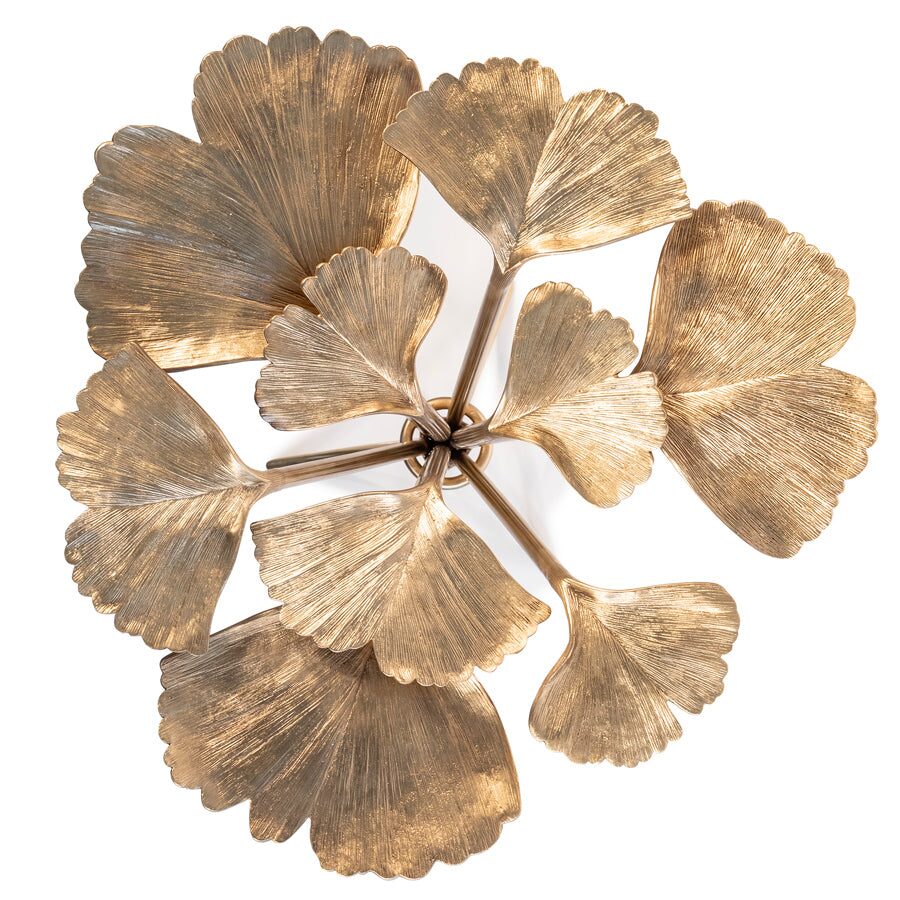 Jay Strongwater Lola Ginkgo Leaf Table, alternate view