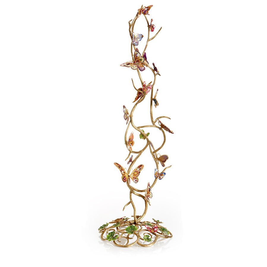 Jay Strongwater Lorelei Flutter of Butterflies Figurine, alternate view
