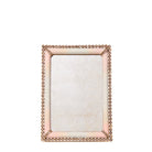 Jay Strongwater Lorraine Stone Edge 4" X 6" Frame - Boudoir