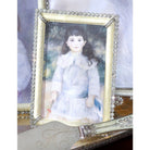 Jay Strongwater Lorraine Stone Edge 4" X 6" Frame - Crystal Pearl, alternate view