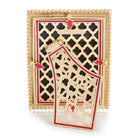 Jay Strongwater Lorraine Stone Edge 4" X 6" Frame - Jewel, alternate view