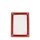 Jay Strongwater Lorraine Stone Edge 4" X 6" Frame - Ruby