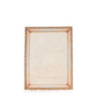 Jay Strongwater Lucas Stone Edge 5" X 7" Frame - Boudoir