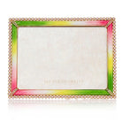 Jay Strongwater Lucas Stone Edge 5" X 7" Frame - Flora, alternate view