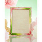 Jay Strongwater Lucas Stone Edge 5" X 7" Frame - Flora, alternate view