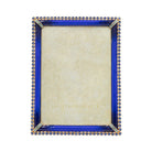 Jay Strongwater Lucas Stone Edge 5" X 7" Frame - Lapis