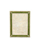 Jay Strongwater Lucas Stone Edge 5" X 7" Frame - Leaf Green