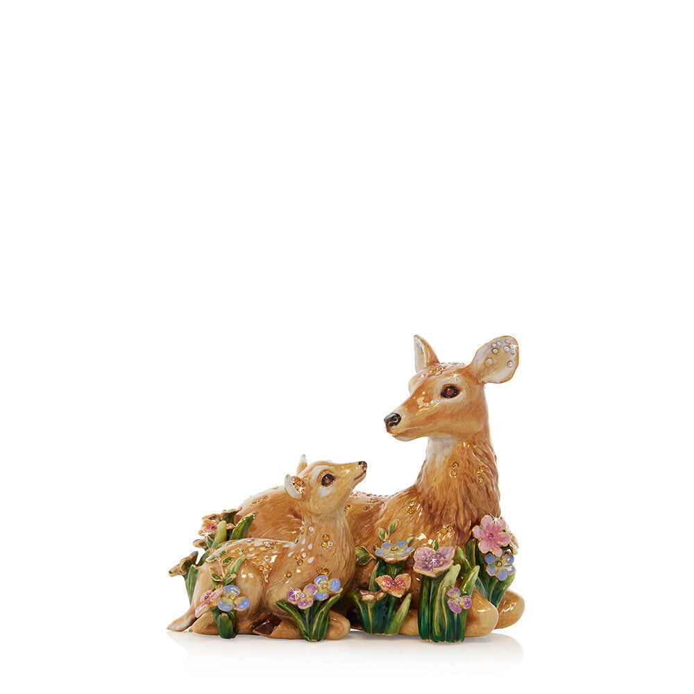 Jay Strongwater Lucy & Leo Deer and Fawn Figurine