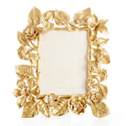 Jay Strongwater Maeve Dutch Floral 5" X 7" Frame - Gold