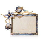 Jay Strongwater Margery Tulip 5" X 7" Frame - Delft Garden, alternate view