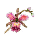 Jay Strongwater Marietta Orchid Objet Figurine, alternate view