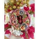 Jay Strongwater Masie Floral Hugs Figurine, alternate view