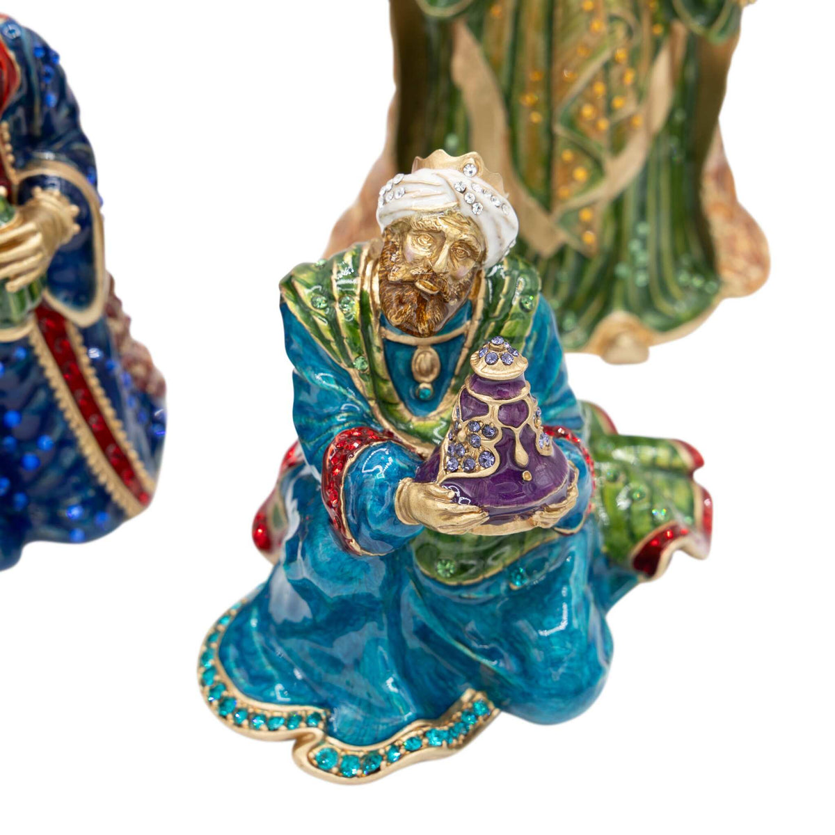 Jay Strongwater Metal 3 Wise Men Figurine, alternate view