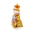 Jay Strongwater Metallic Gentleman Snowman Ornament, alternate view