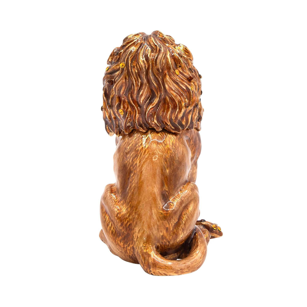 Jay Strongwater Mira Majestic Lion Box, alternate view