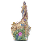 Jay Strongwater Mom and Baby Giraffe Glass Ornament, alternate view