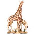 Jay Strongwater Mother and Baby Giraffe Objet Figurine, alternate view